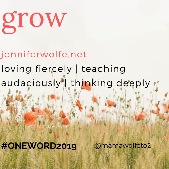 oneword2019grow