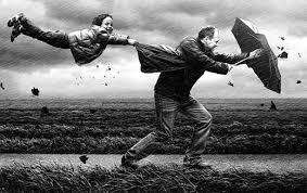 running against the wind