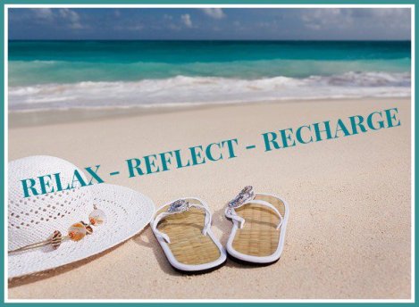 summer time relax recharge