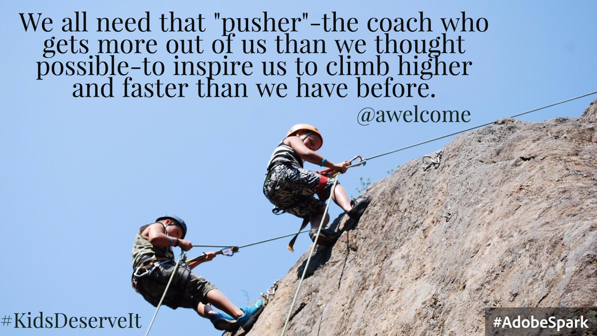 coaches who push and encourage